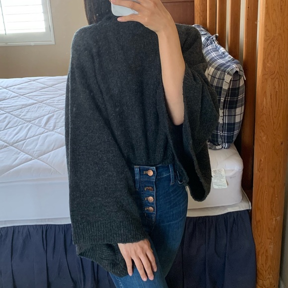 Forever 21 Sweaters - Cropped, Boxy Fit Mock Neck Sweater